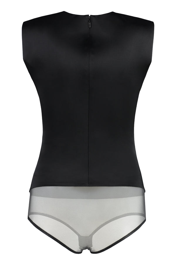 Sleeveless bodysuit-1